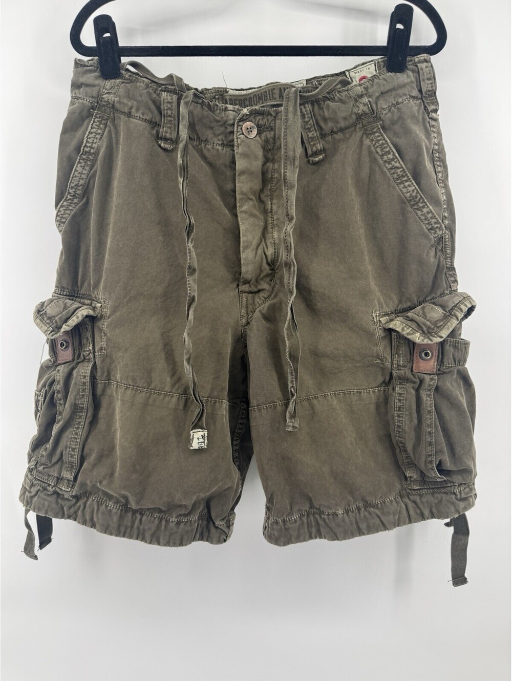 Vintage Y2K Abercrombie And Fitch Cargo Shorts Size Small